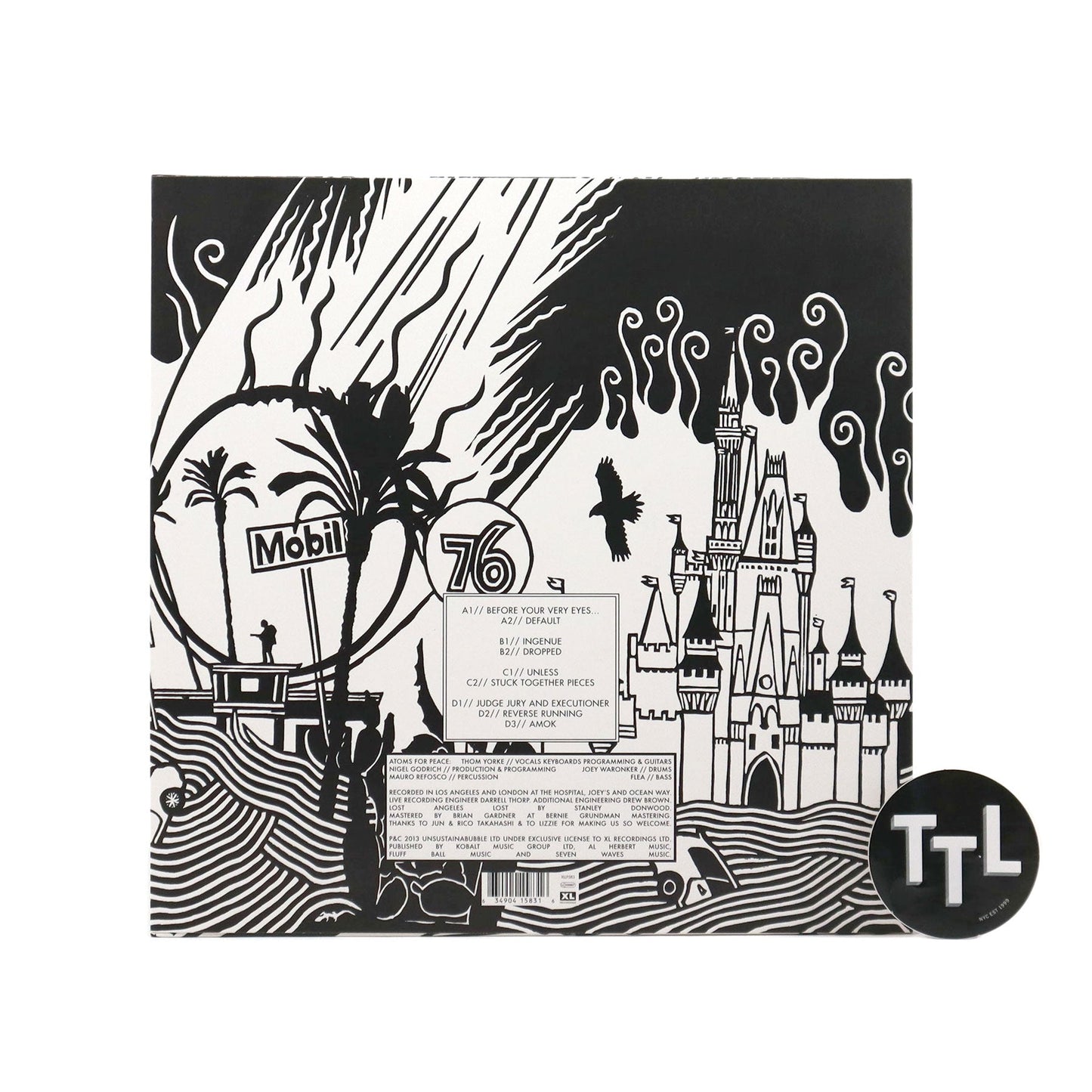 Atoms For Peace: Amok Vinyl 2LP { vinyl }