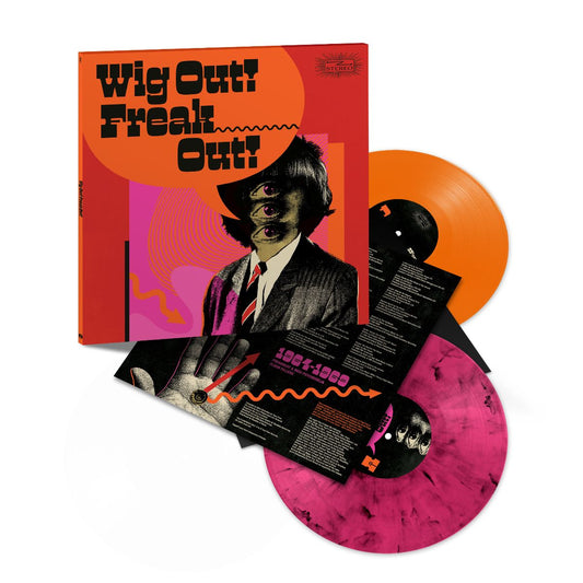 Wig Out! Freak Out! (Freakbeat & Mod Psychedelia Floorfillers 1964-1969): Limited Neon Pink Marble & Orange Vinyl 2LP { vinyl }