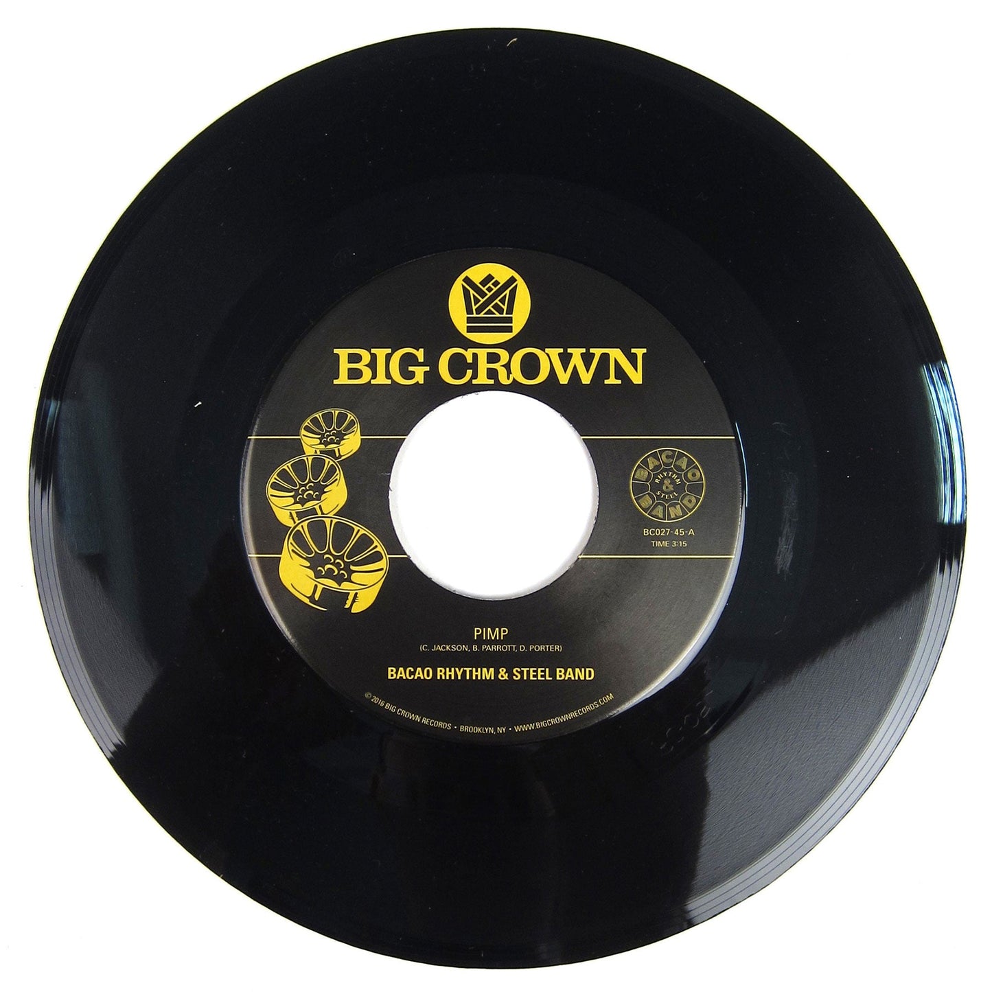 Bacao Rhythm & Steel Band: Pimp / Police In Helicopter Vinyl 7" { vinyl }