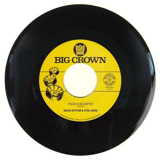 Bacao Rhythm & Steel Band: Pimp / Police In Helicopter Vinyl 7" { vinyl }