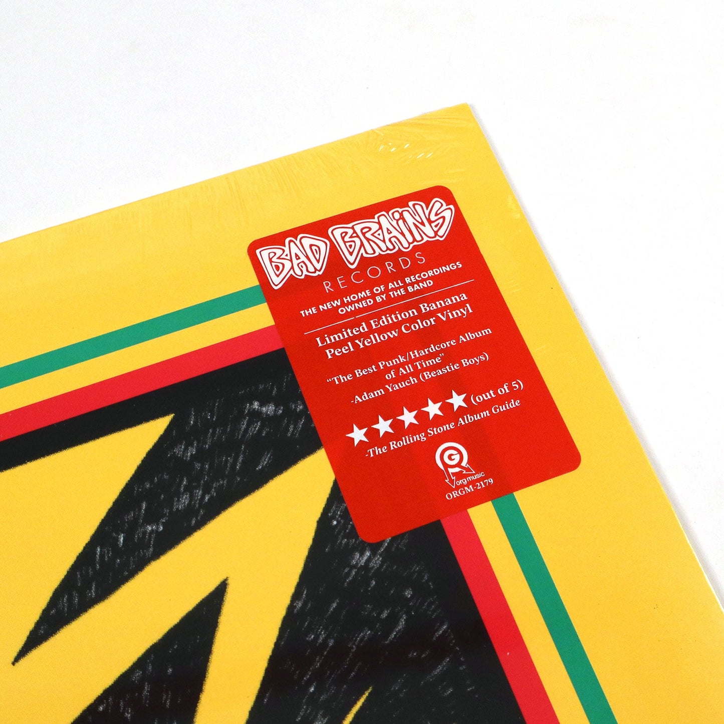 Bad Brains: Bad Brains (Black & Yellow Colored Vinyl) Vinyl LP { vinyl }