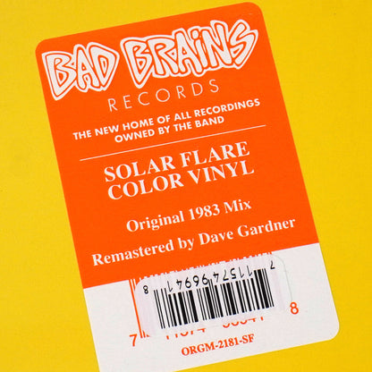 Bad Brains: Rock For Light (Colored Vinyl) Vinyl LP { vinyl }