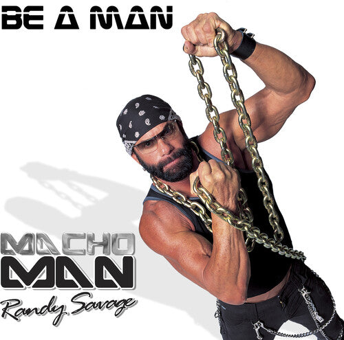 MACHO MAN RANDY SAVAGE - BE A MAN - YELLOW/BLACK/PINK) Vinyl LP { vinyl }