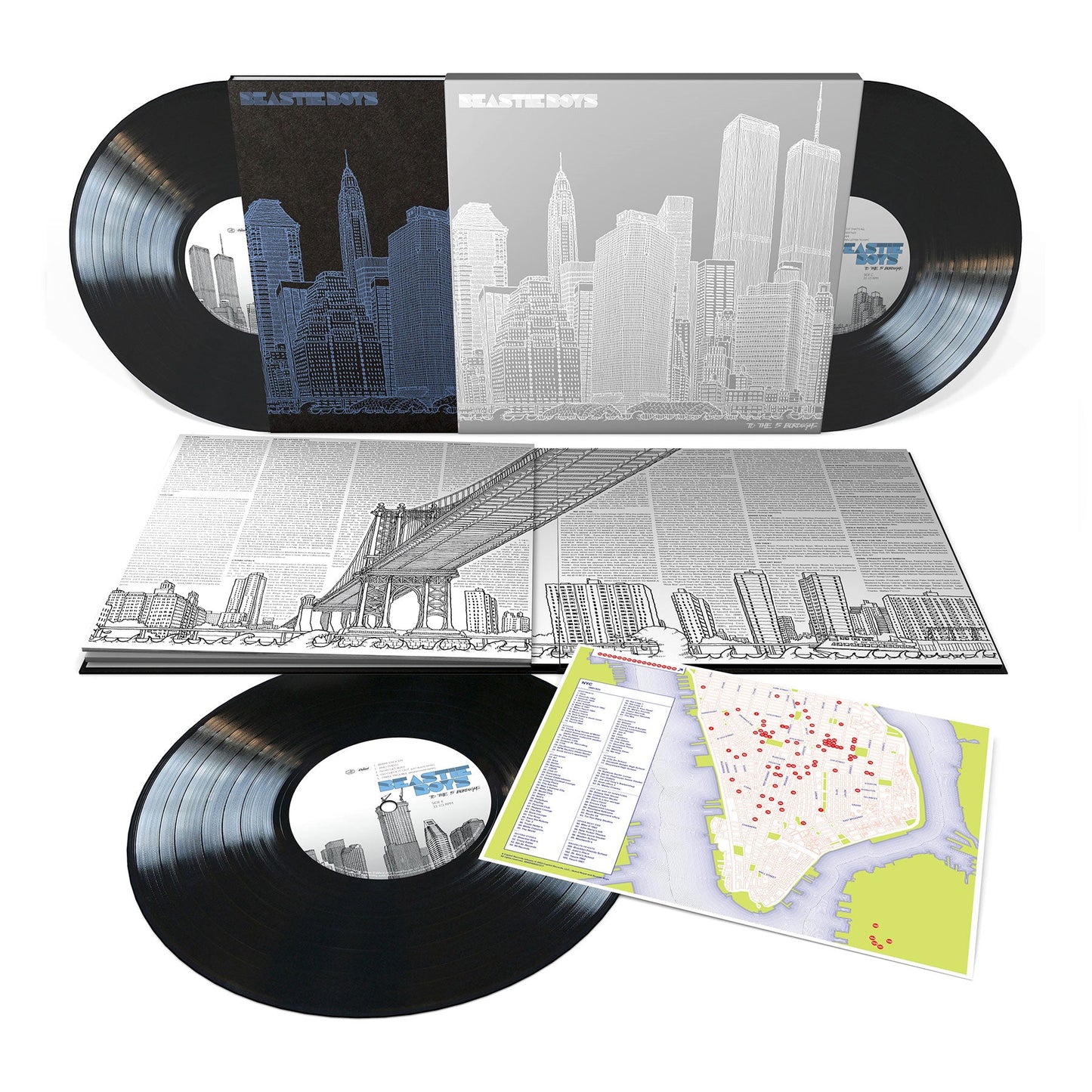 Beastie Boys: To The 5 Boroughs - Deluxe Edition (180g) Vinyl 3LP Boxset { vinyl }