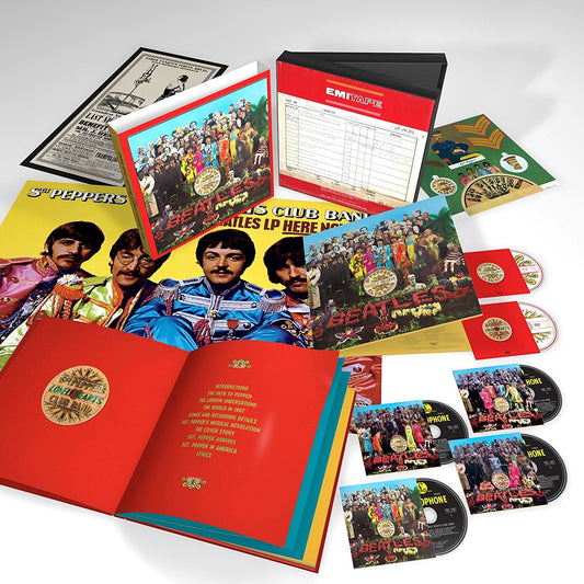 Sgt. Pepper's Lonely Hearts Club Band Anniversary Edition: 6 Disc Super Deluxe { vinyl }