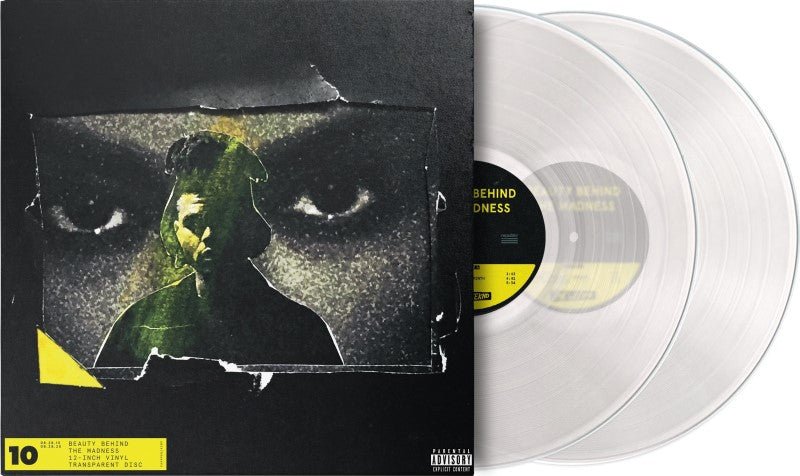 WEEKND - BEAUTY BEHIND THE MADNESS Clear Vinyl LP { vinyl }