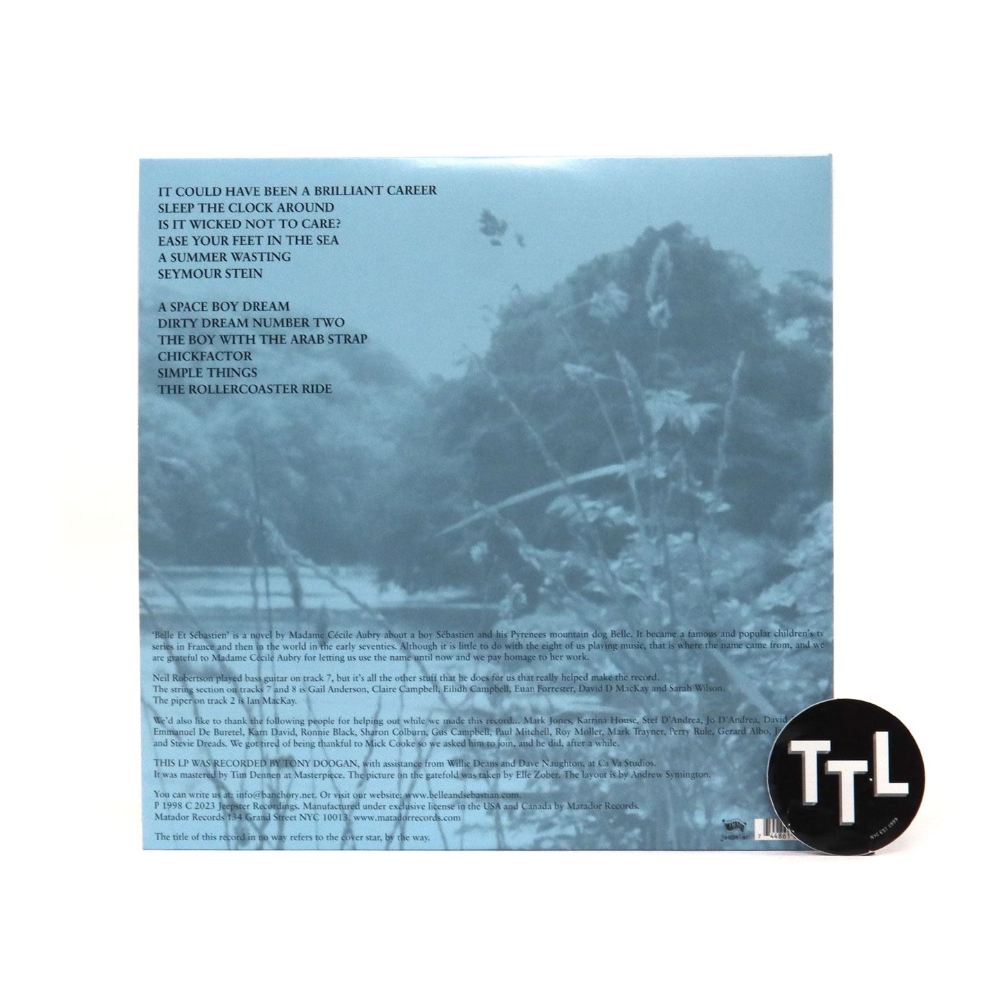 Belle And Sebastian: The Boy With The Arab Strap (Colored Vinyl) Vinyl LP { vinyl }