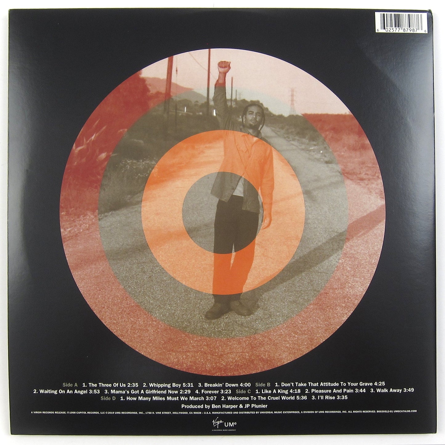 Ben Harper: Welcome To The Cruel World Vinyl 2LP { vinyl }