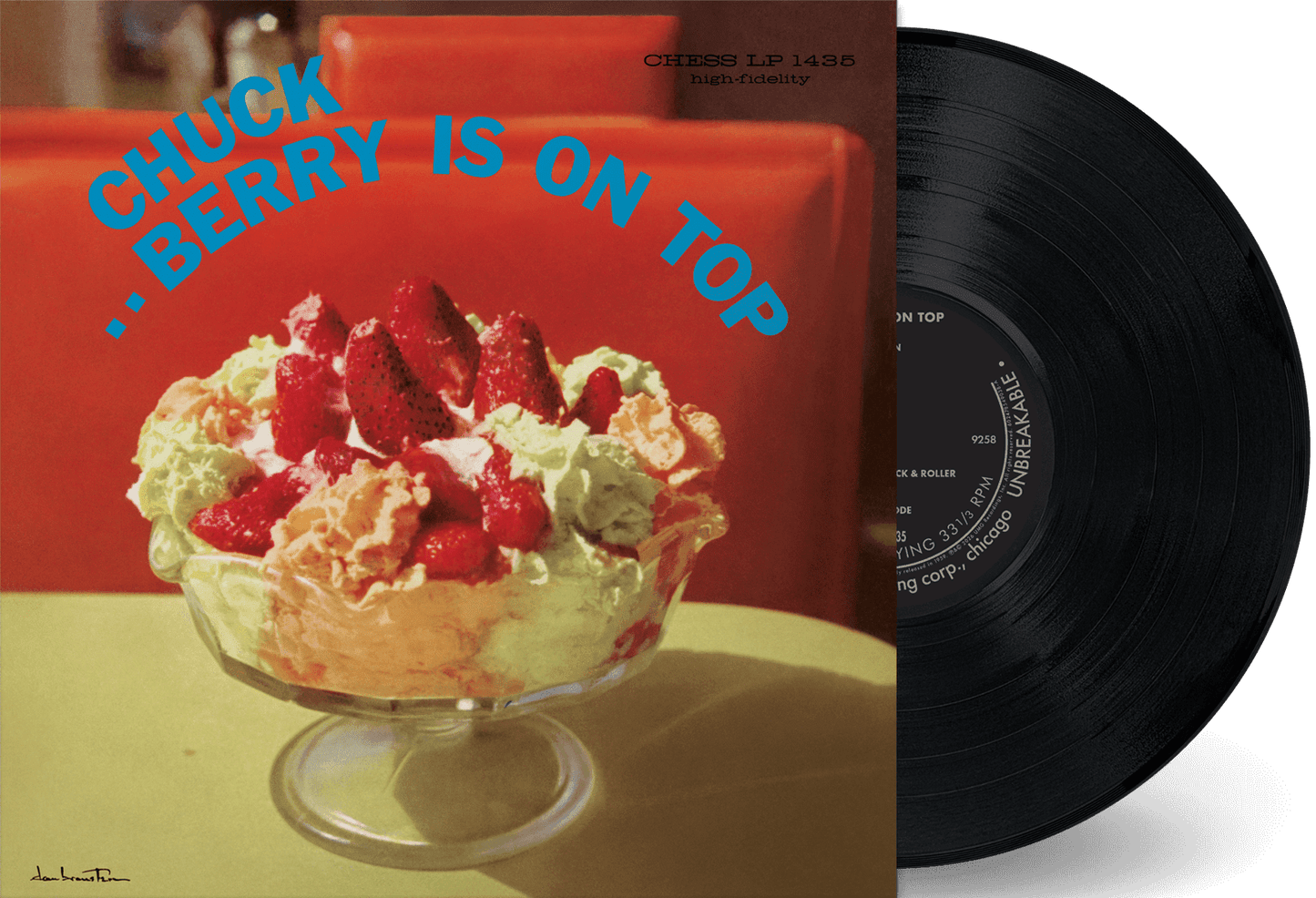 BERRY,CHUCK - BERRY IS ON TOP (CHESS 75 SERIES) Vinyl LP { vinyl }