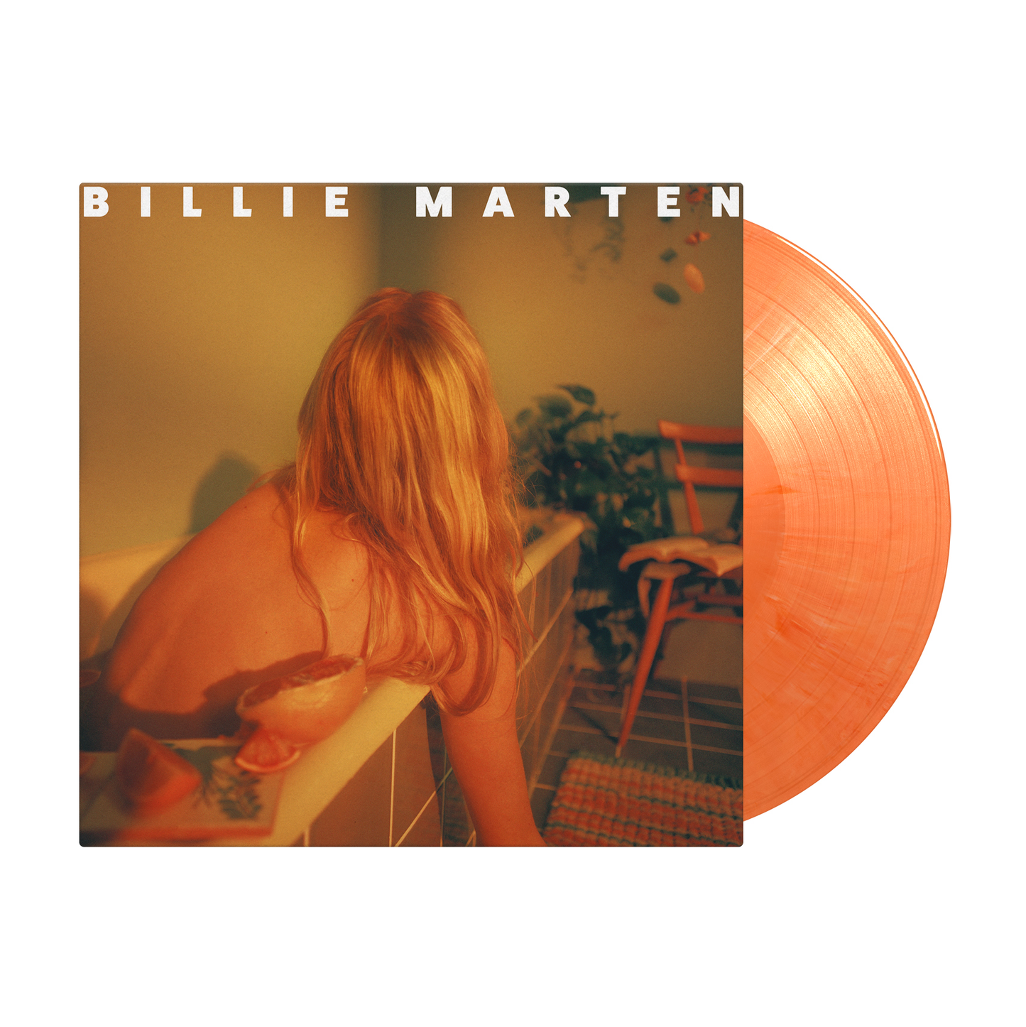 Feeding Seahorses By Hand: Limited Orange & White Marble Vinyl LP { vinyl }
