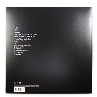 Billie Eilish: When We All Fall Asleep, Where Do We Go? (Yellow Colored Vinyl) Vinyl LP { vinyl }
