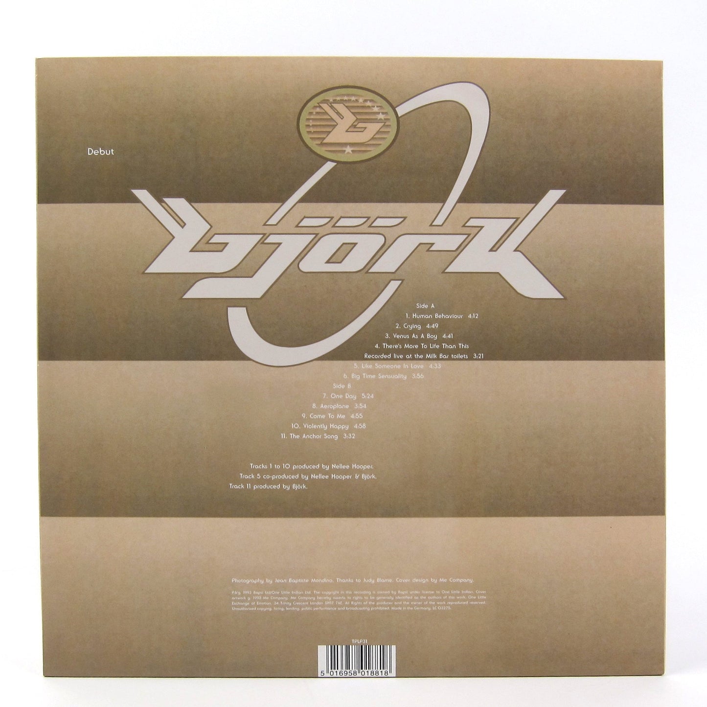Bjork: Debut Vinyl LP { vinyl }