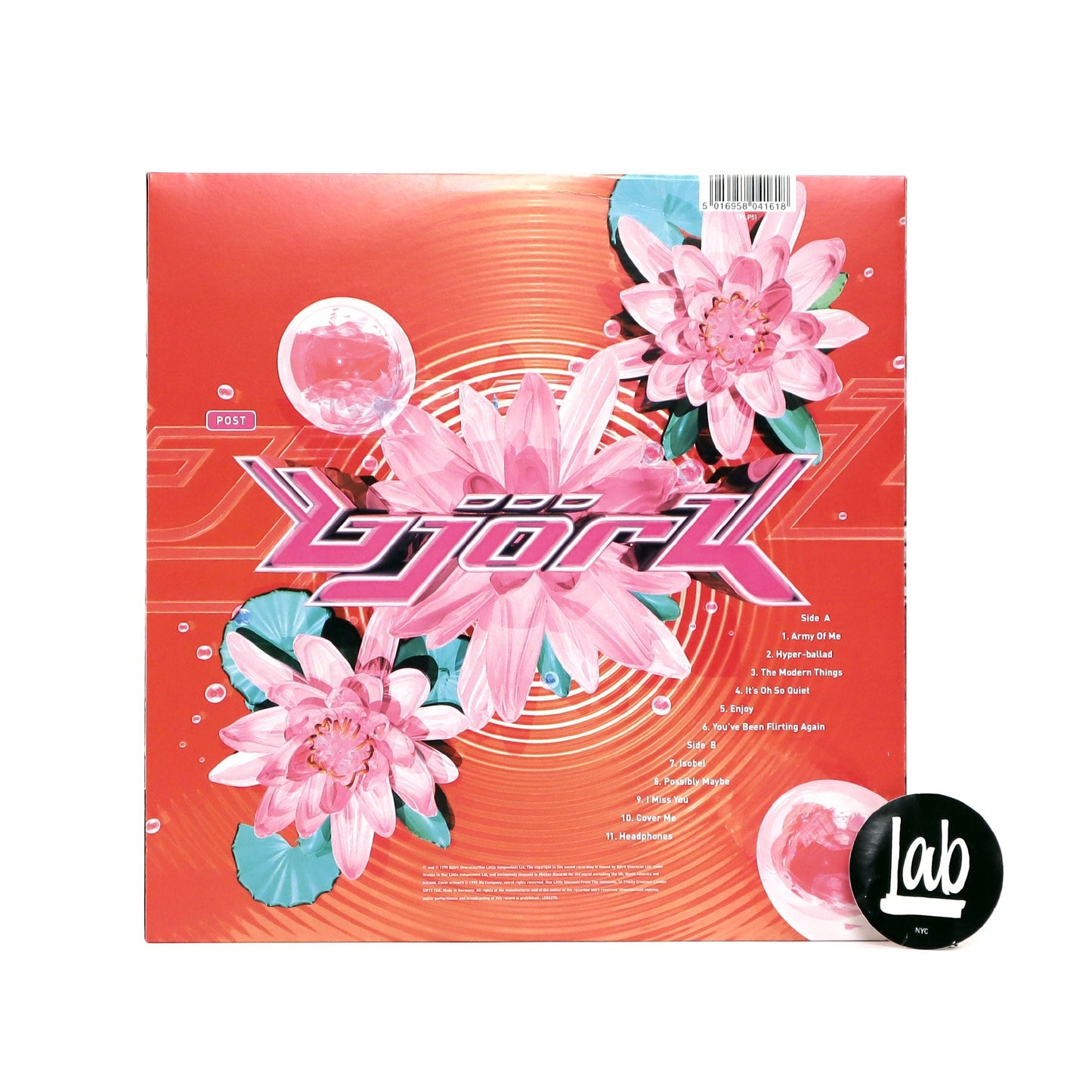 Bjork: Post (180g) Vinyl LP { vinyl }