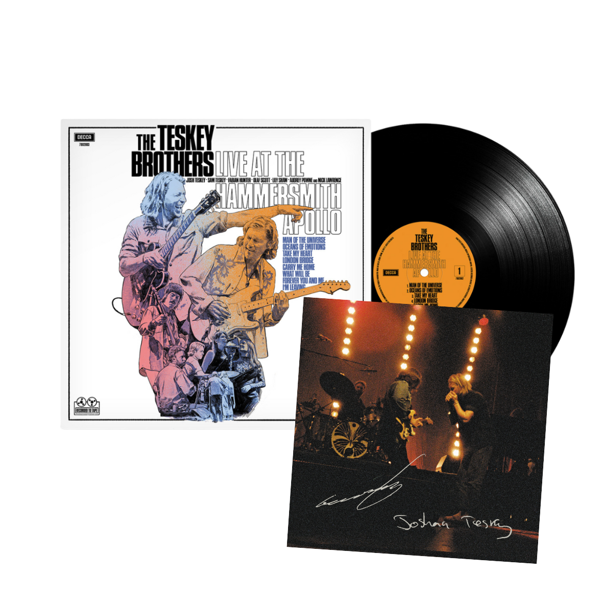 Live At The Hammersmith Apollo - Black Vinyl (Signed) { vinyl }
