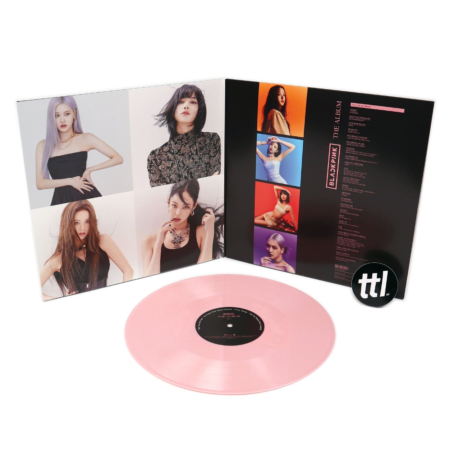 BLACKPINK: THE ALBUM (Pink Colored Vinyl) Vinyl LP { vinyl }
