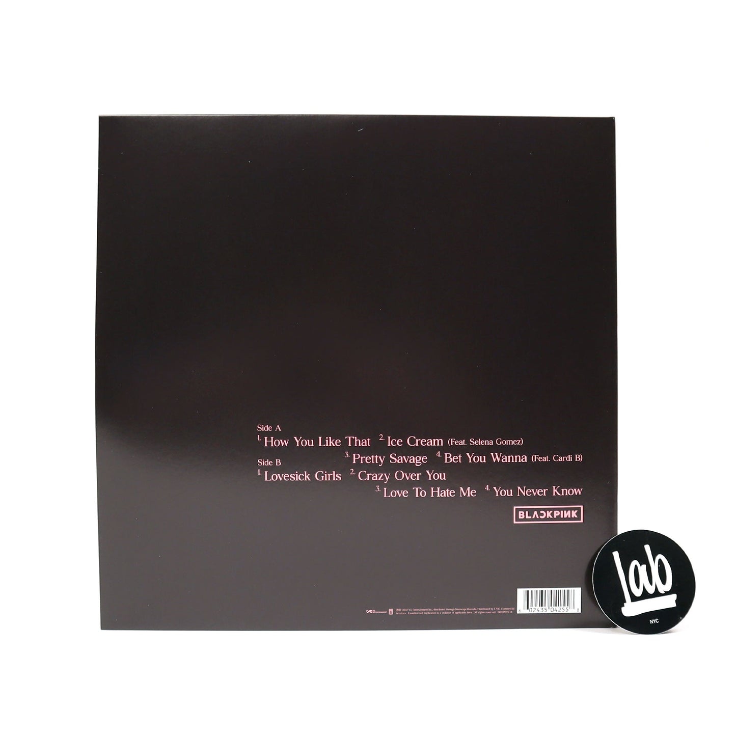 BLACKPINK: THE ALBUM (Pink Colored Vinyl) Vinyl LP { vinyl }
