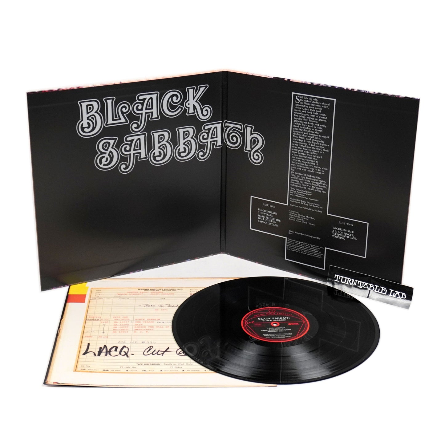 Black Sabbath: Black Sabbath (Rhino High Fidelity 180g) Vinyl LP { vinyl }