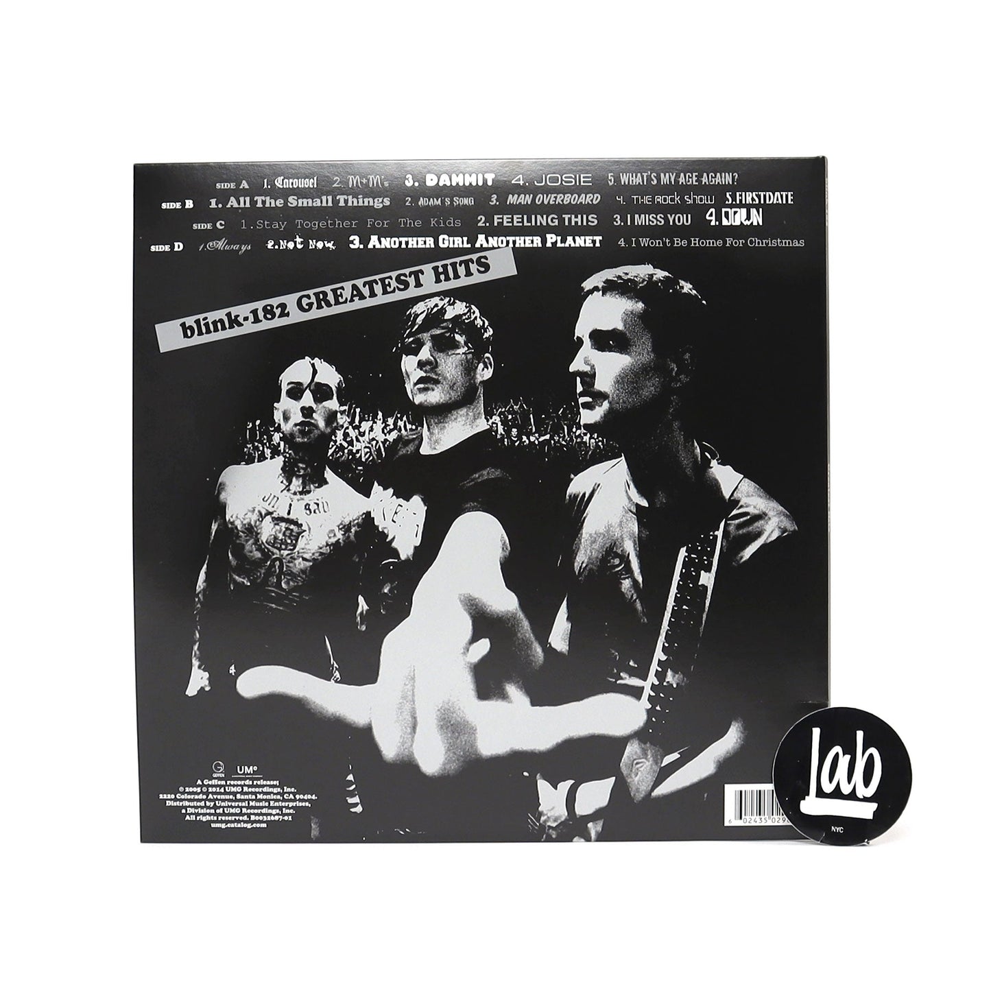 Blink-182: Greatest Hits Vinyl 2LP { vinyl }