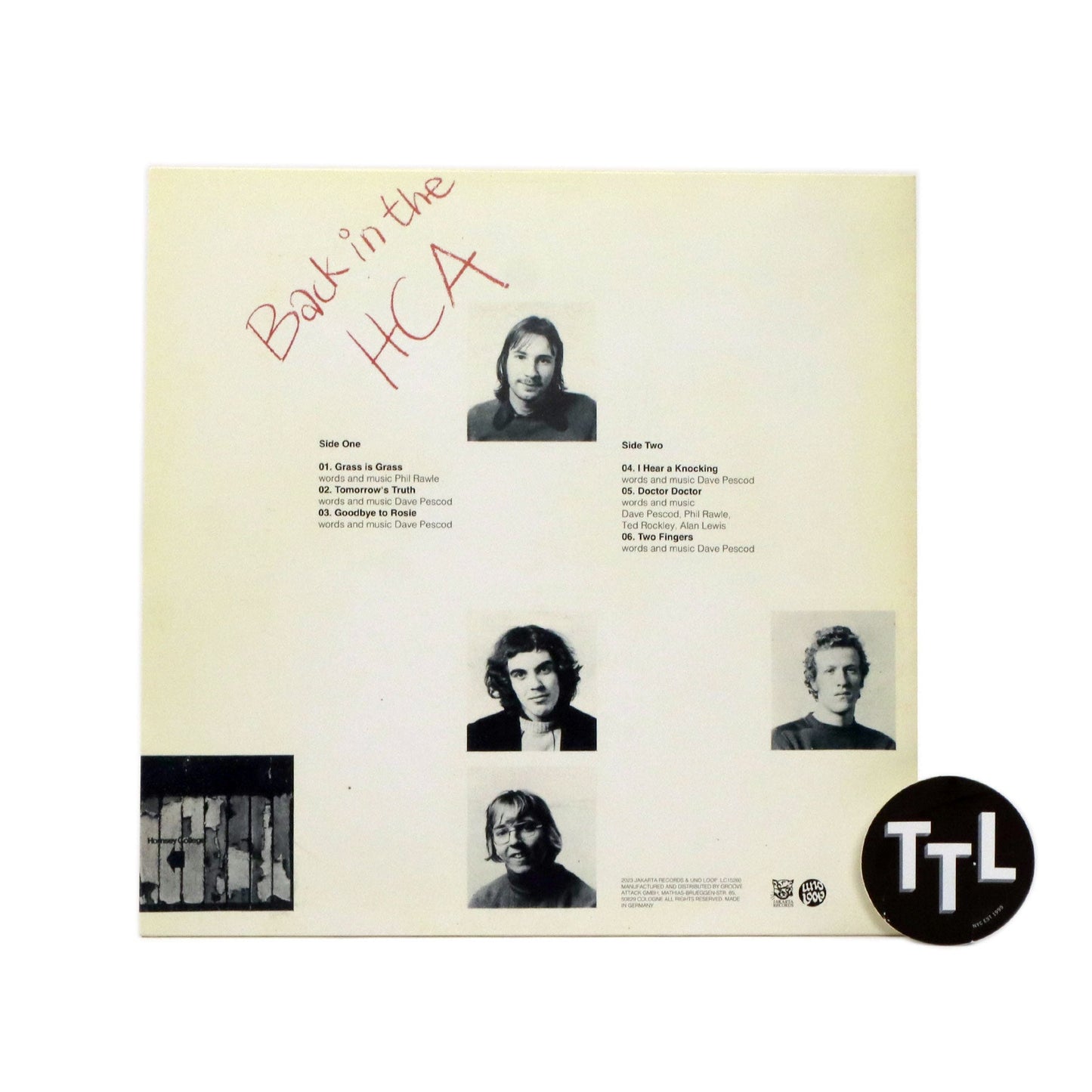 Bowes Road Band: Back In The HCA Vinyl LP { vinyl }