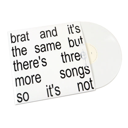Charli XCX: Brat and it's the same but there's three more songs so it's not (Colored Vinyl) Vinyl 2LP { vinyl }