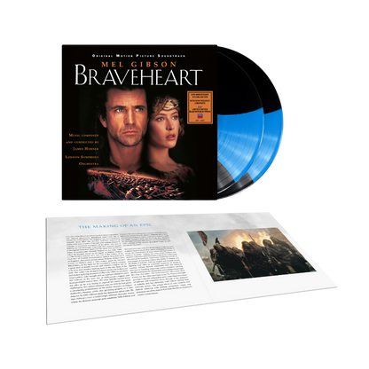 Braveheart (Original Motion Picture Soundtrack - 30th Anniversary Edition) - Blue Streak Vinyl { vinyl }