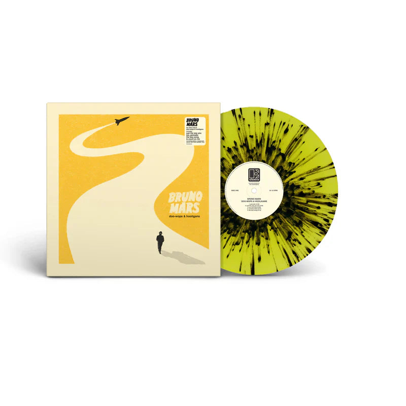 Bruno Mars - Doo-Wops & Hooligans [Yellow/Black Splatter] { vinyl }