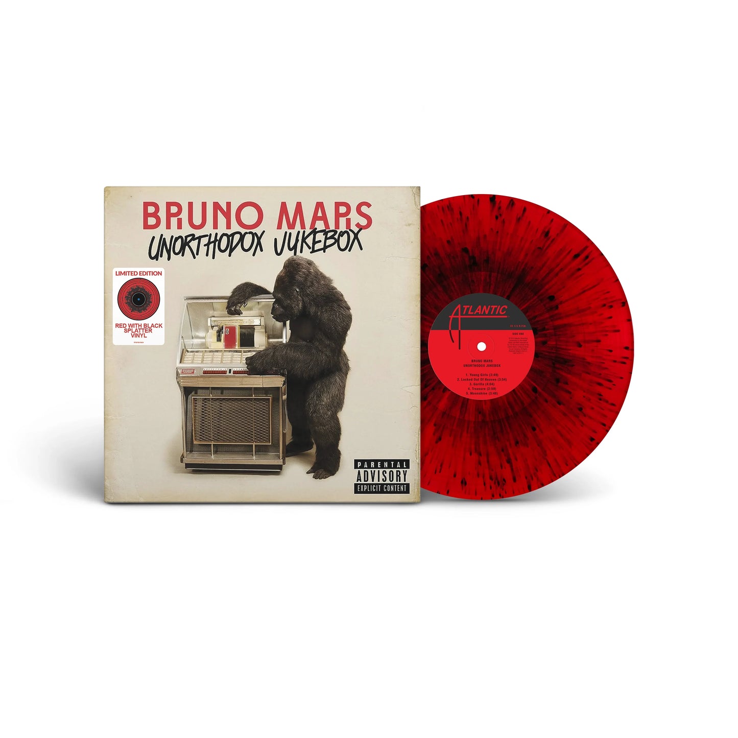 Bruno Mars - Unorthodox Jukebox [Red Splatter] { vinyl }