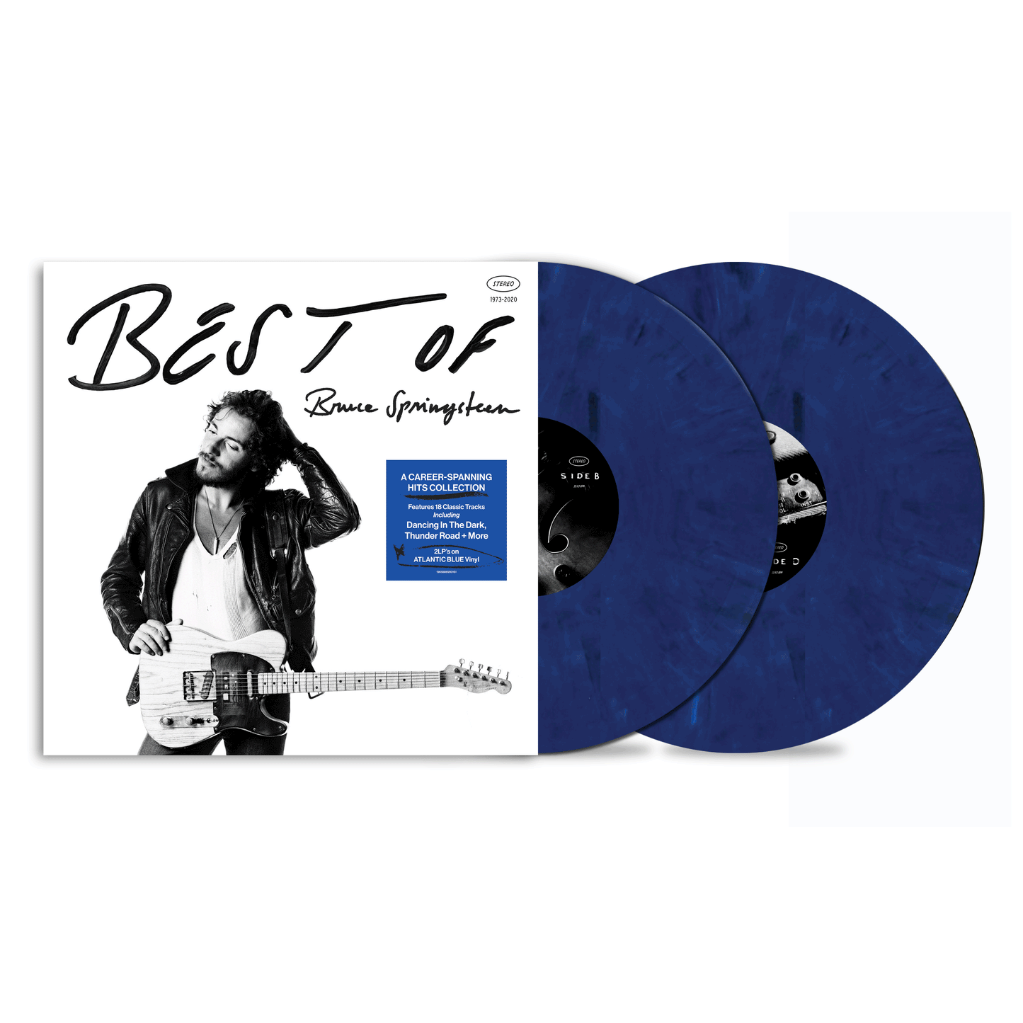 Best Of Bruce Springsteen: Limited 'Atlantic Blue' Vinyl 2LP { vinyl }