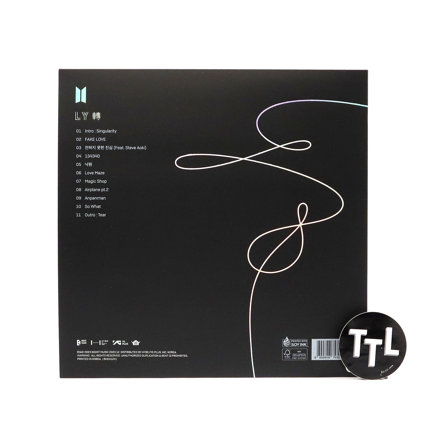 BTS: Love Yourself - Tear (Colored Vinyl) Vinyl LP { vinyl }