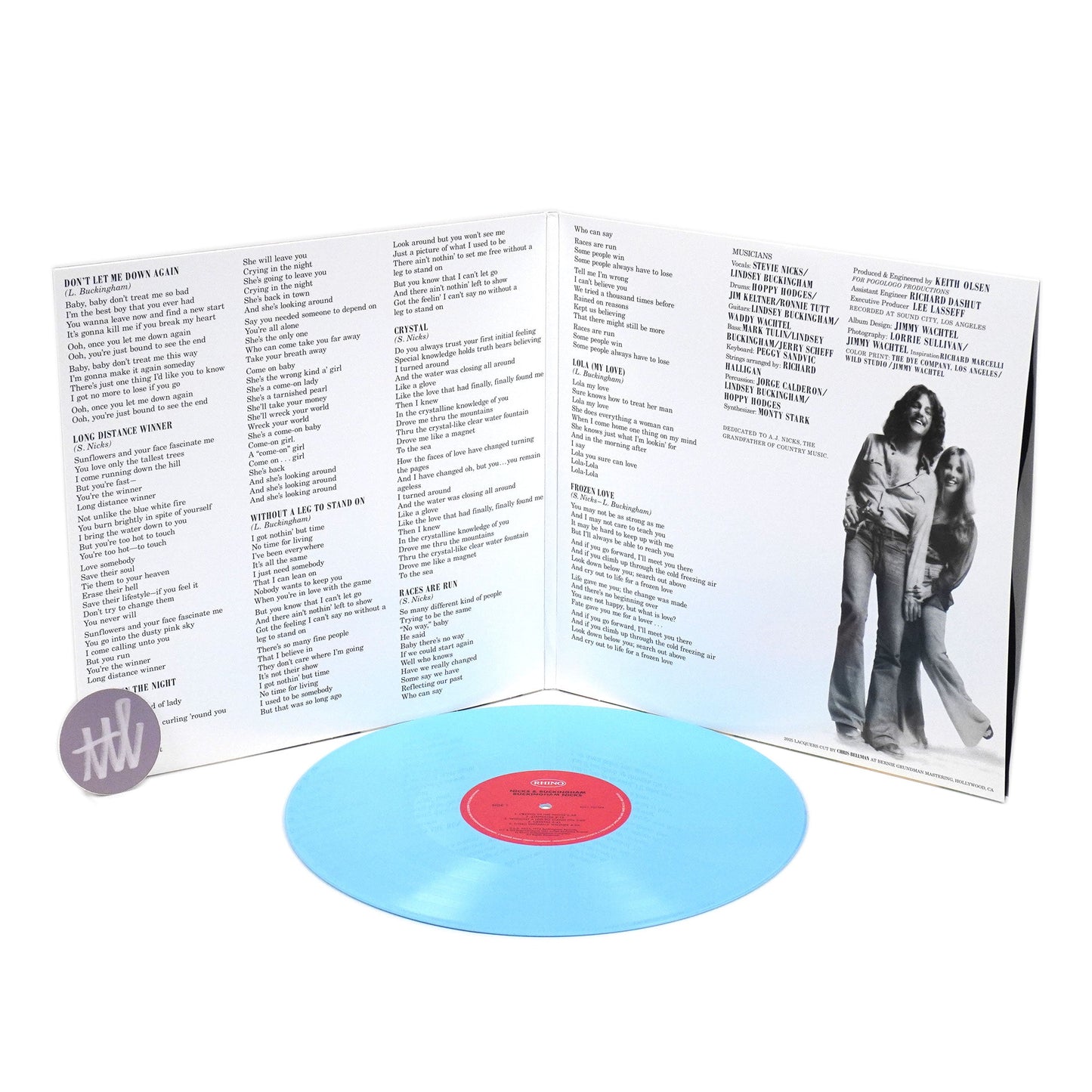 Buckingham Nicks: Buckingham Nicks (Blue Colored Vinyl) Vinyl LP { vinyl }