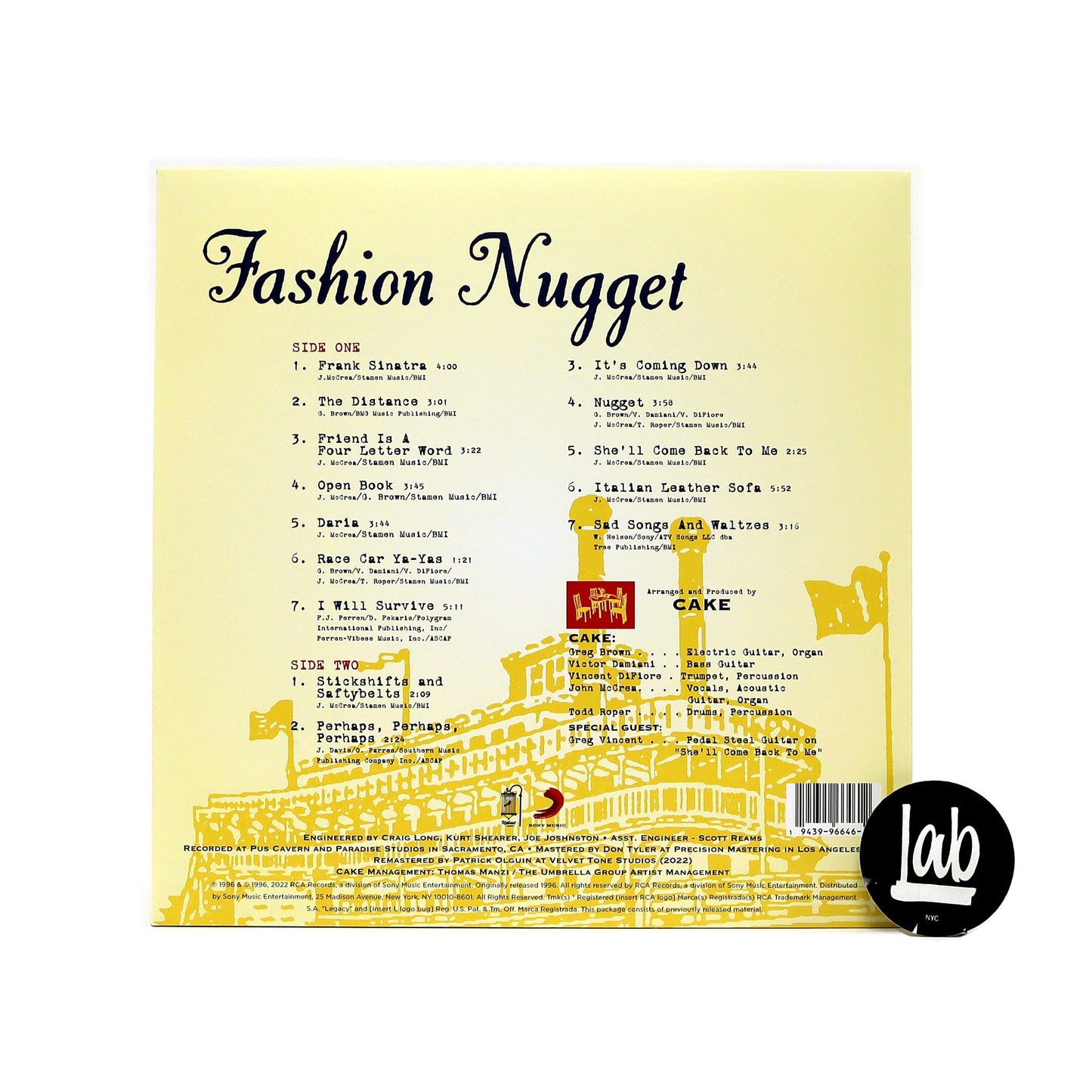 Cake: Fashion Nugget (180g) Vinyl LP { vinyl }