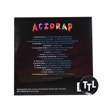 Chance The Rapper: Acid Rap - 10th Anniversary Edition Vinyl 2LP