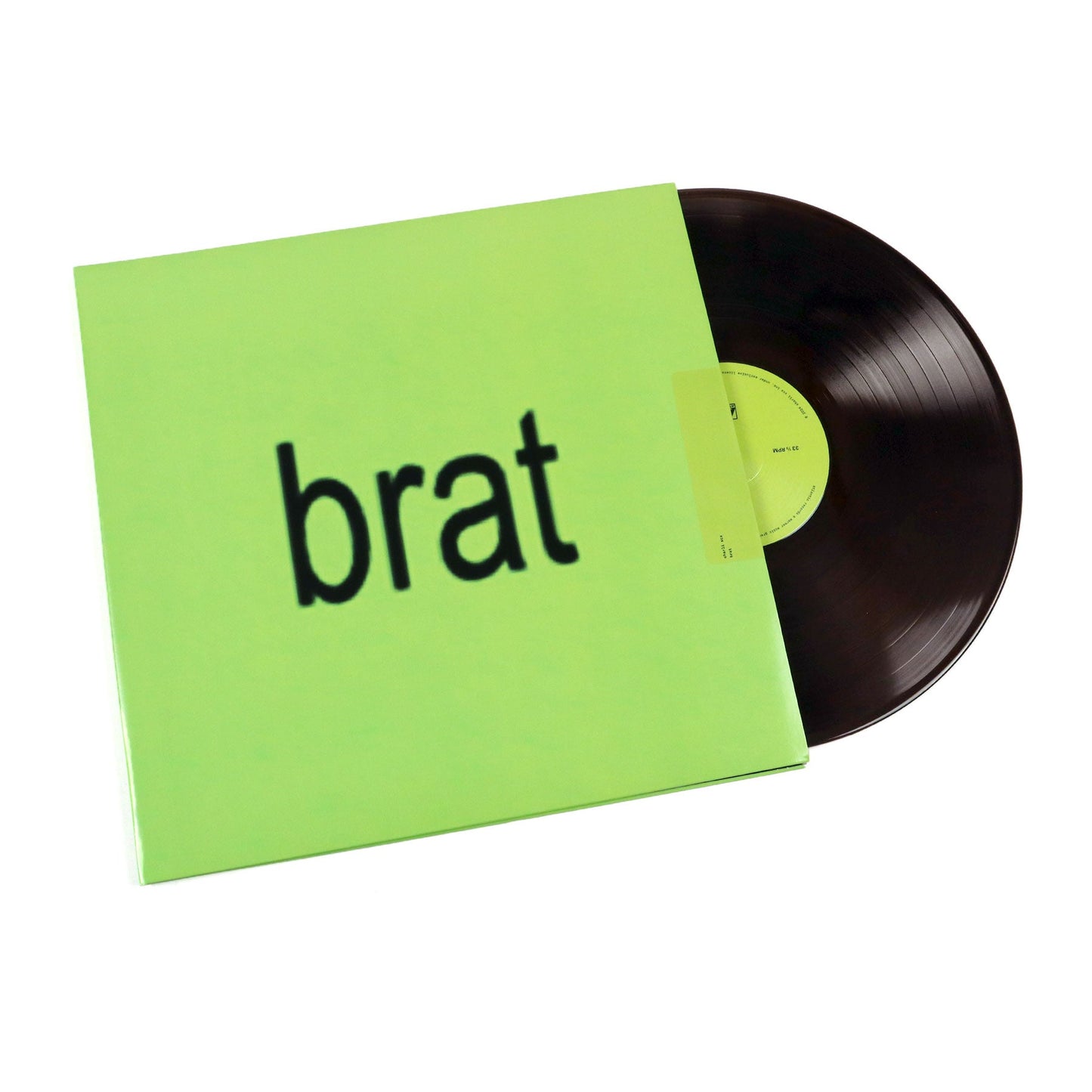Charli XCX: Brat (Black Ice Colored Vinyl) Vinyl LP { vinyl }