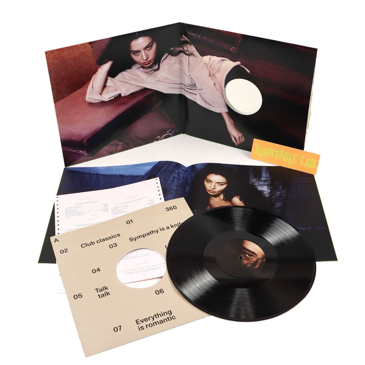 Charli XCX: Brat (Black Ice Colored Vinyl) Vinyl LP { vinyl }