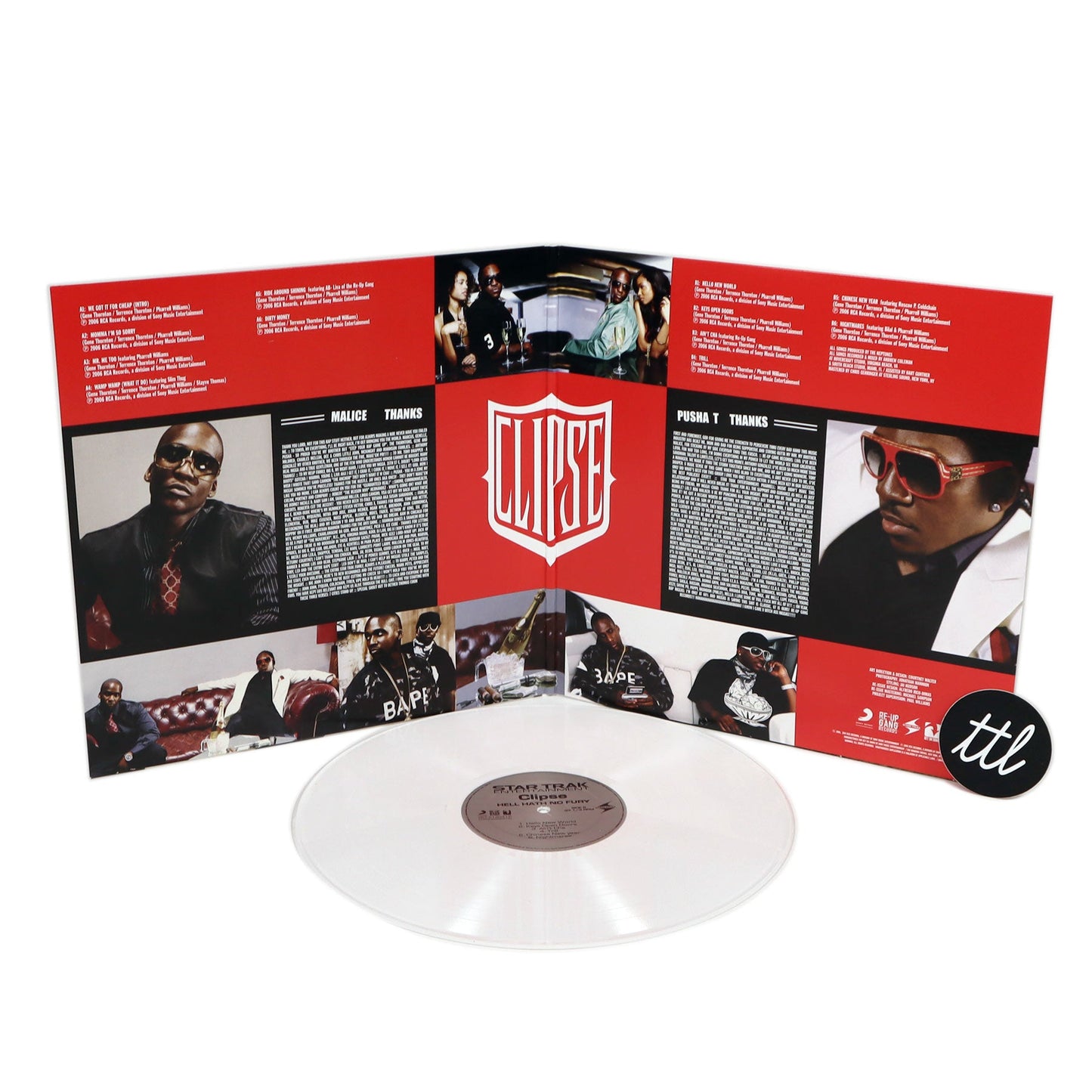Clipse: Hell Hath No Fury (Colored Vinyl) Vinyl LP { vinyl }
