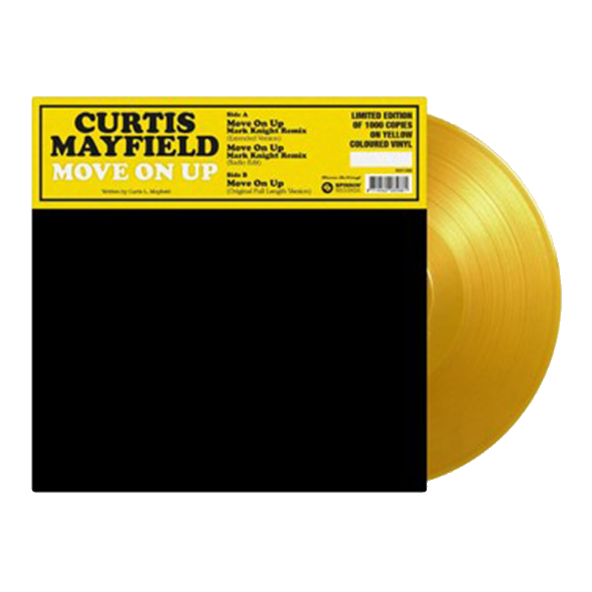 Move On Up: Limited Yellow Vinyl 12" Single { vinyl }