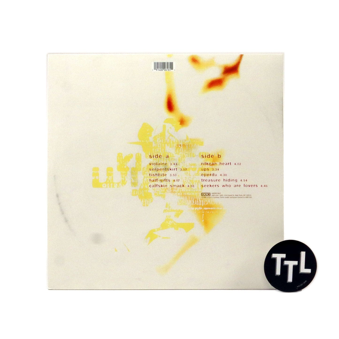 Cocteau Twins: Milk & Kisses Vinyl LP { vinyl }
