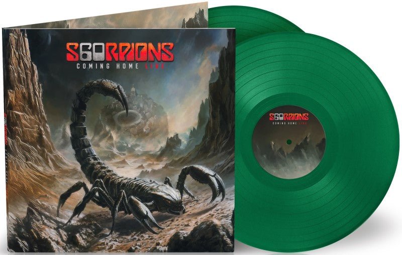 SCORPIONS - COMING HOME LIVE Vinyl LP { vinyl }