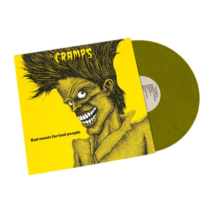 The Cramps: Bad Music For Bad People (Green Colored Vinyl) Vinyl LP { vinyl }