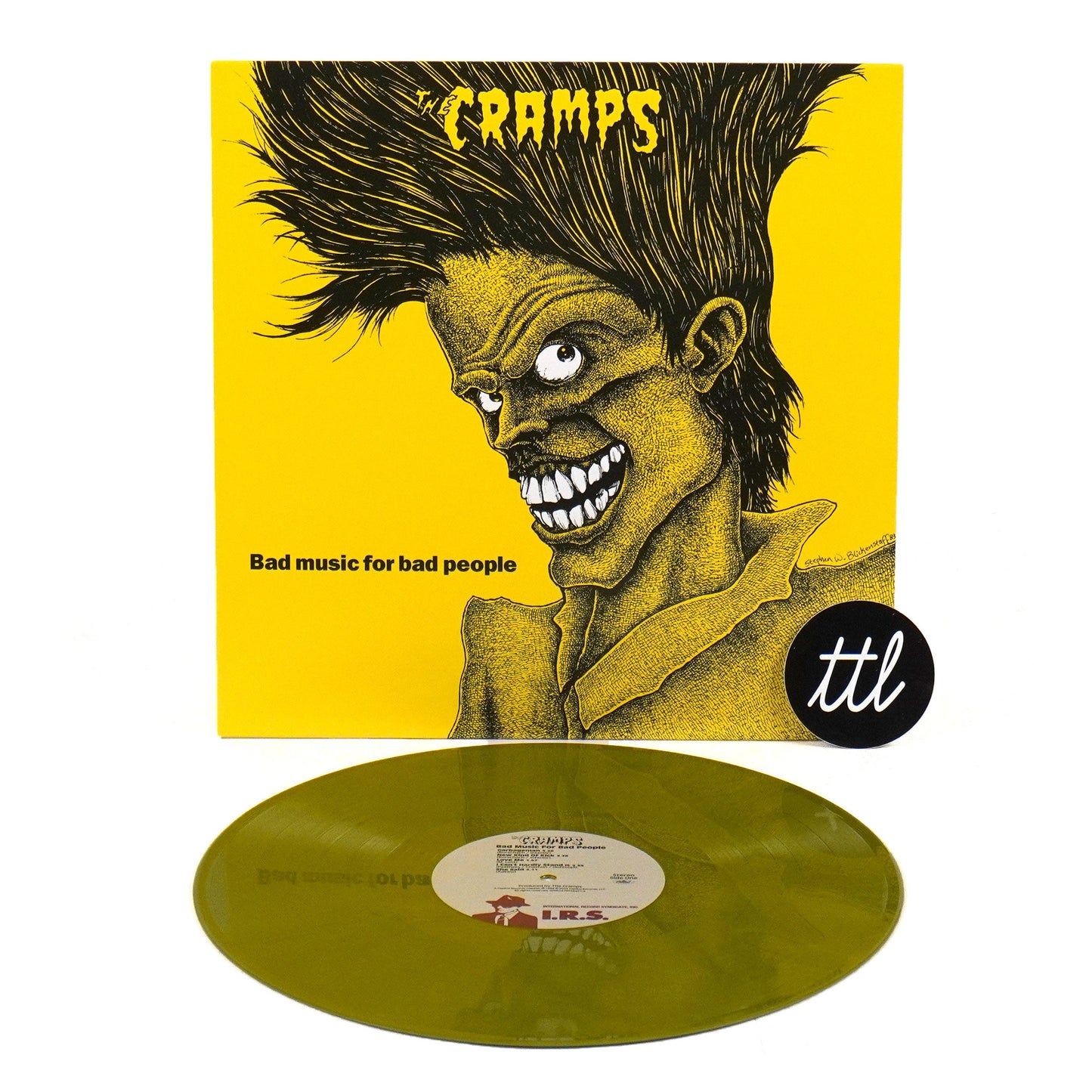The Cramps: Bad Music For Bad People (Green Colored Vinyl) Vinyl LP { vinyl }