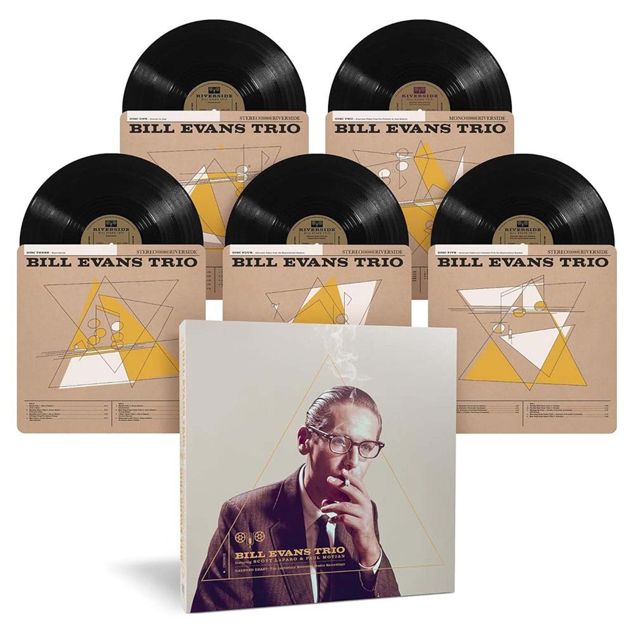 EVANS,BILL TRIO - HAUNTED HEART: THE LEGENDARY RIVERSIDE STUDIO Vinyl LP { vinyl }