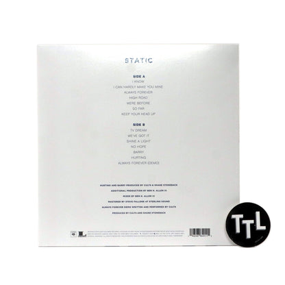 Cults: Static (Indie Exclusive Colored Vinyl) Vinyl LP { vinyl }