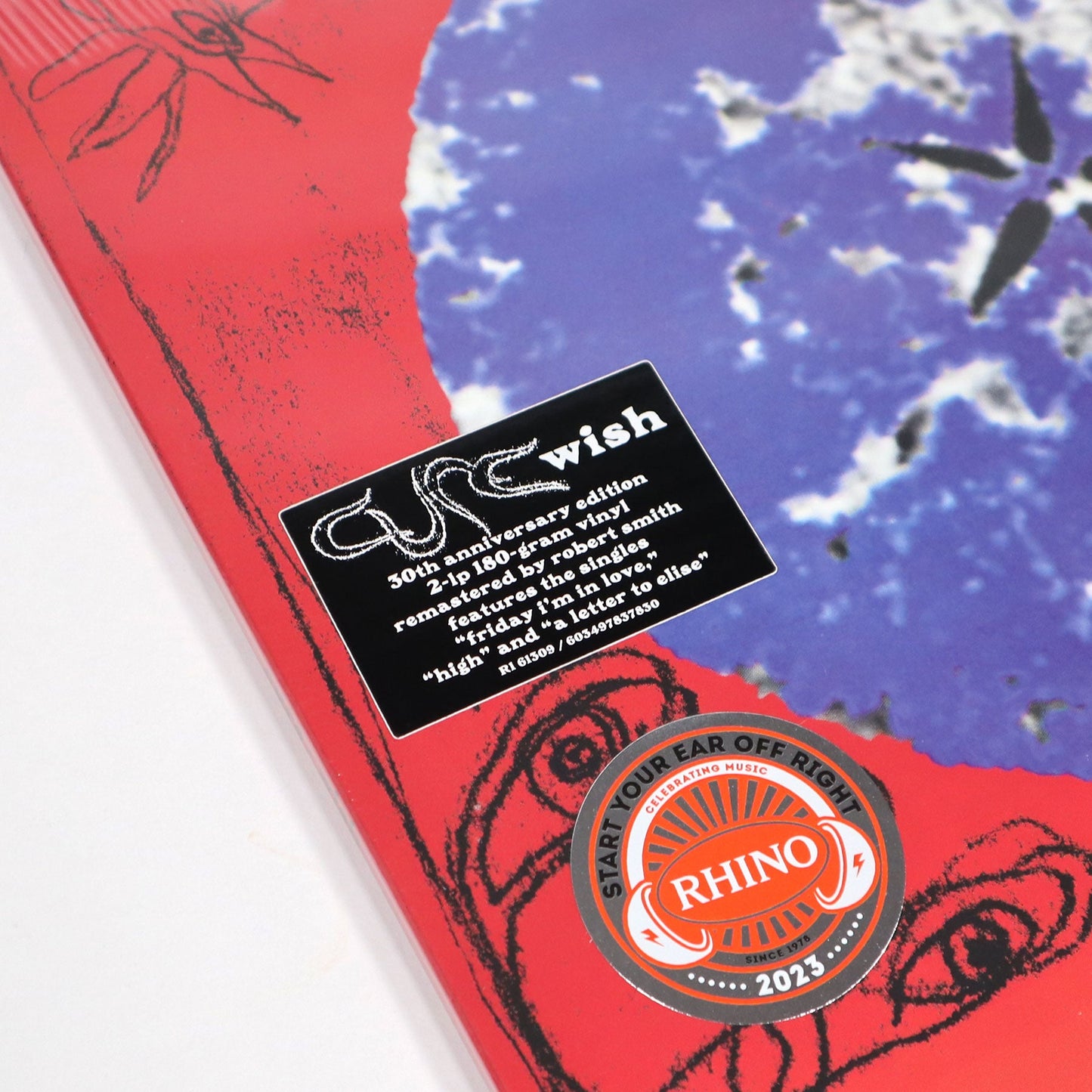 The Cure: Wish (180g) Vinyl 2LP { vinyl }
