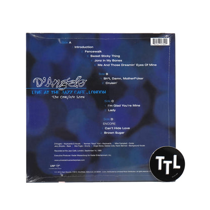 D'Angelo: Live At The Jazz Cafe, London Vinyl 2LP