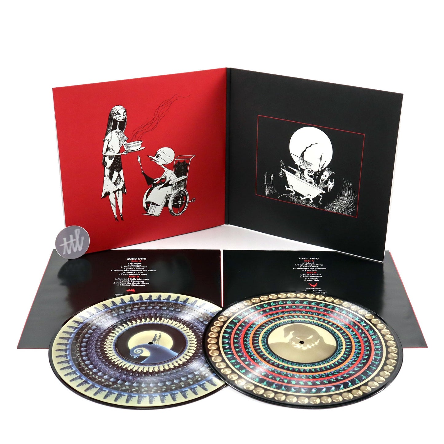 Danny Elfman: The Nightmare Before Christmas Soundtrack (Zoetropic Pic Disc) Vinyl 2LP { vinyl }