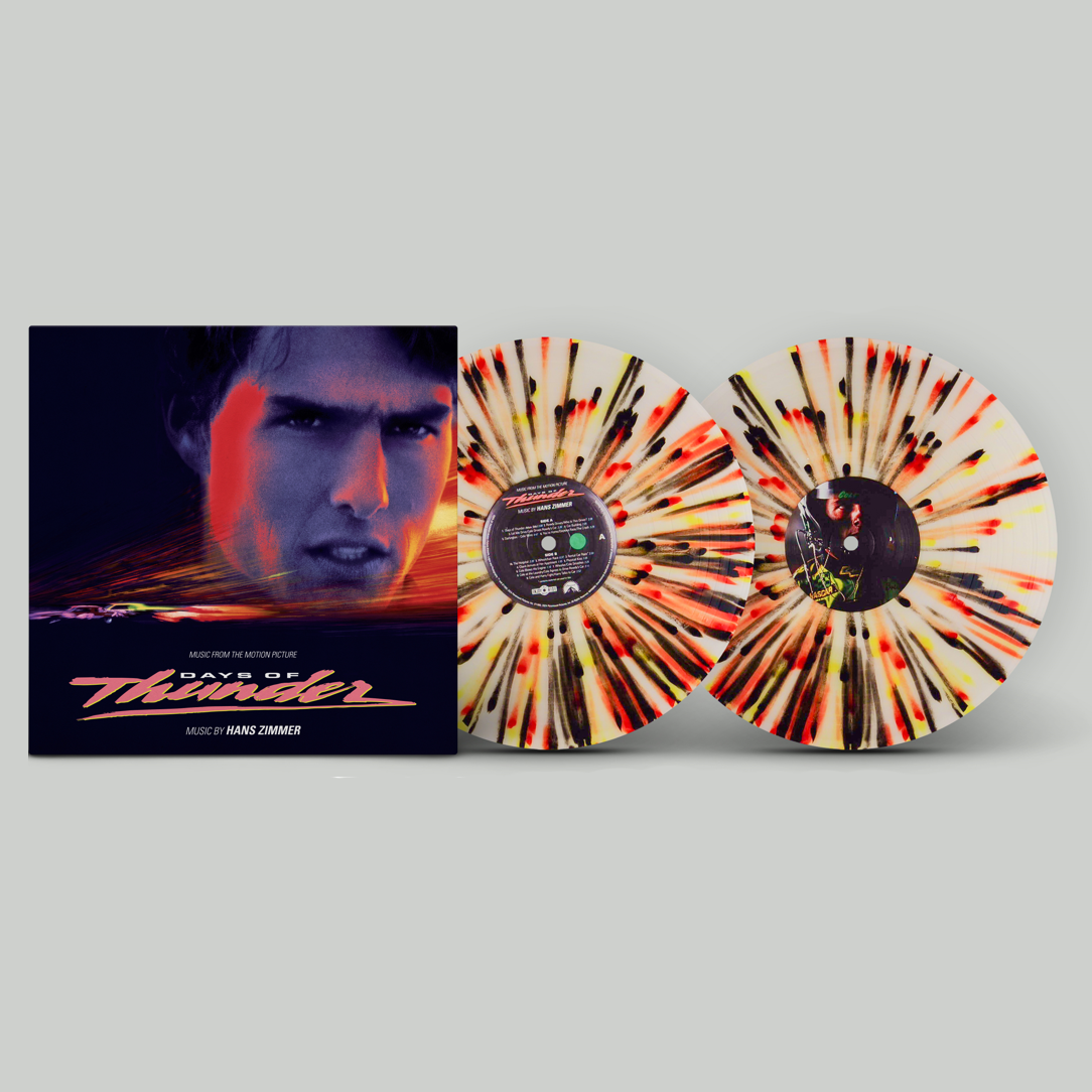 Days Of Thunder: Limited Clear w/ Red, Black & Yellow Splatter Vinyl 2LP { vinyl }