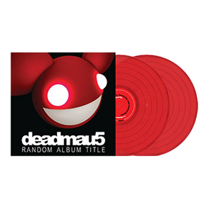 Random Album Title: Red Vinyl 2LP { vinyl }