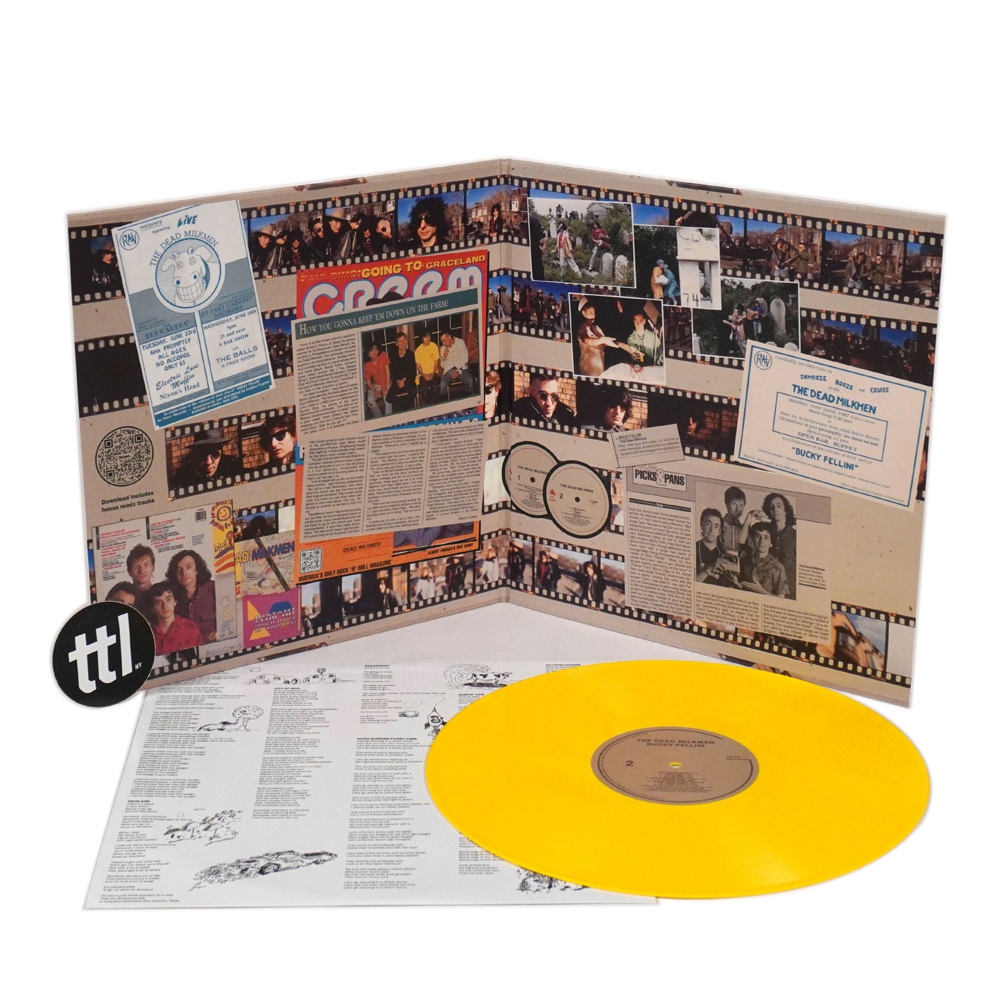 The Dead Milkmen: Bucky Fellini (Colored Vinyl) Vinyl LP { vinyl }