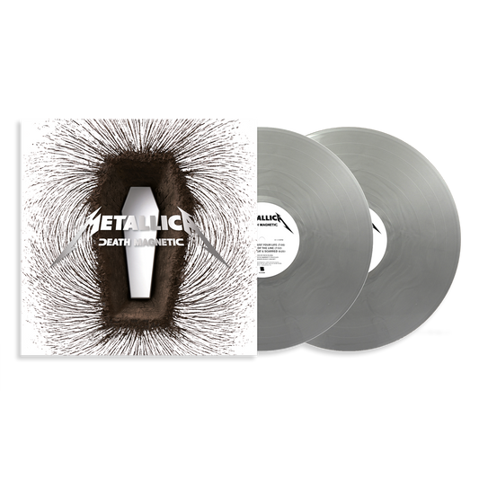 Death Magnetic: Limited ‘Magnetic Silver’ Vinyl 2LP { vinyl }