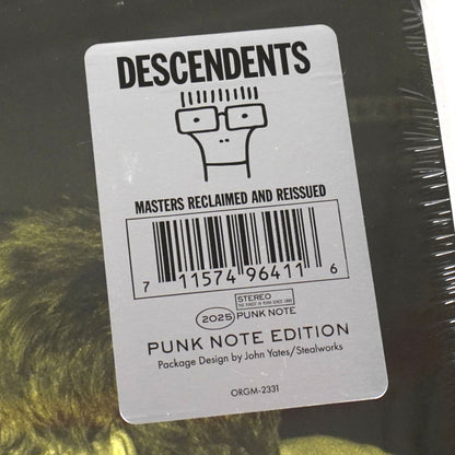 Descendents: I Don't Want To Grow Up - Punk Note Edition Vinyl LP { vinyl }